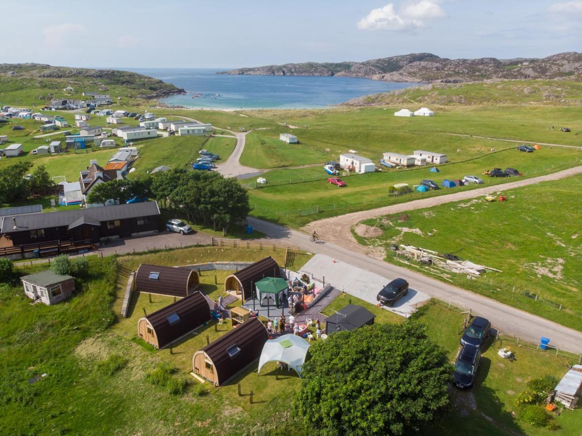 ホテル North Coast 500 Pods Achmelvich エクステリア 写真